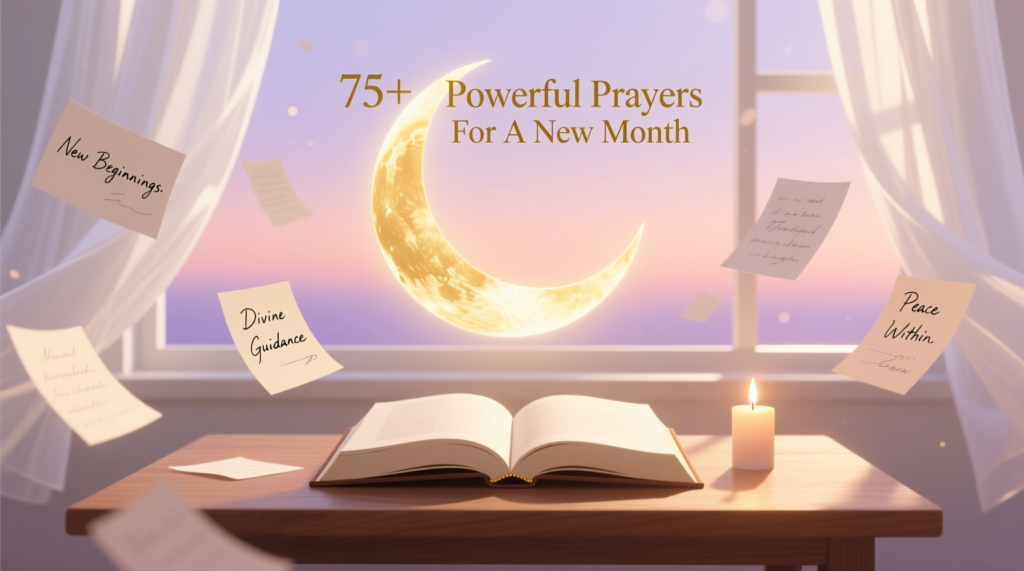75+ Powerful Prayers For A New Month