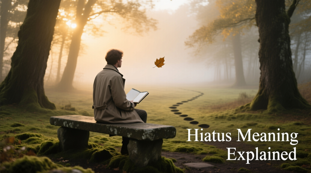 Hiatus Meaning Explained