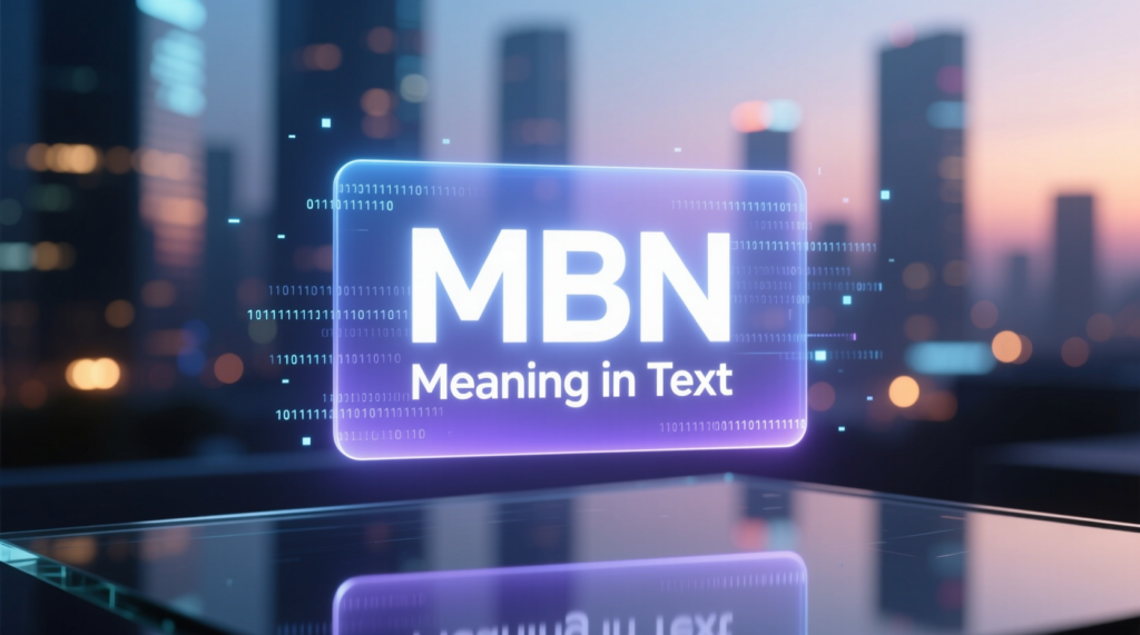 MBN Meaning in Text