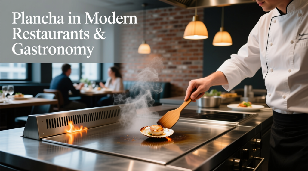 Plancha in Modern Restaurants & Gastronomy