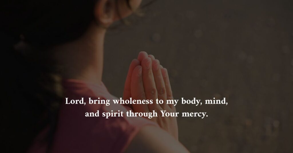 Prayers for Healing and Restoration