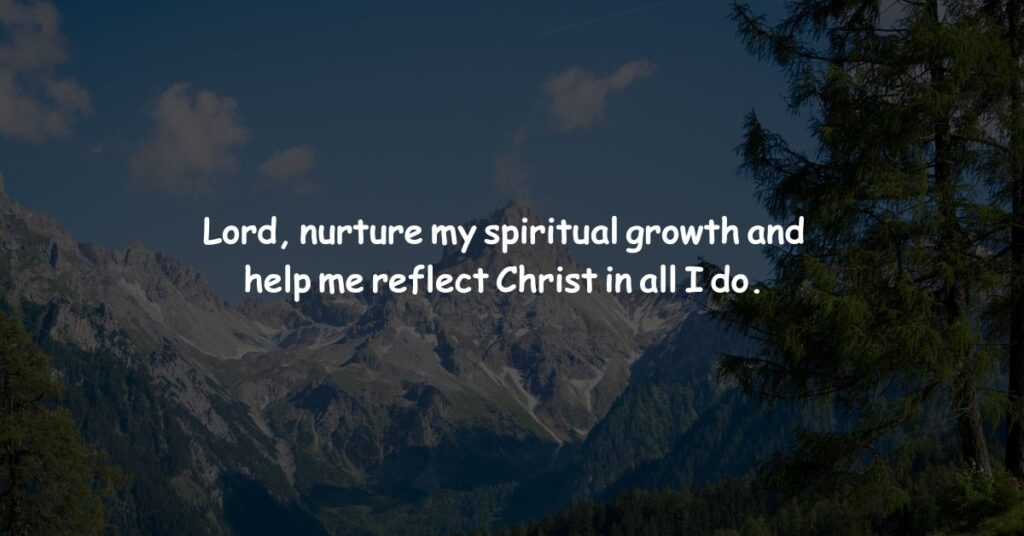 Prayers for Spiritual Growth