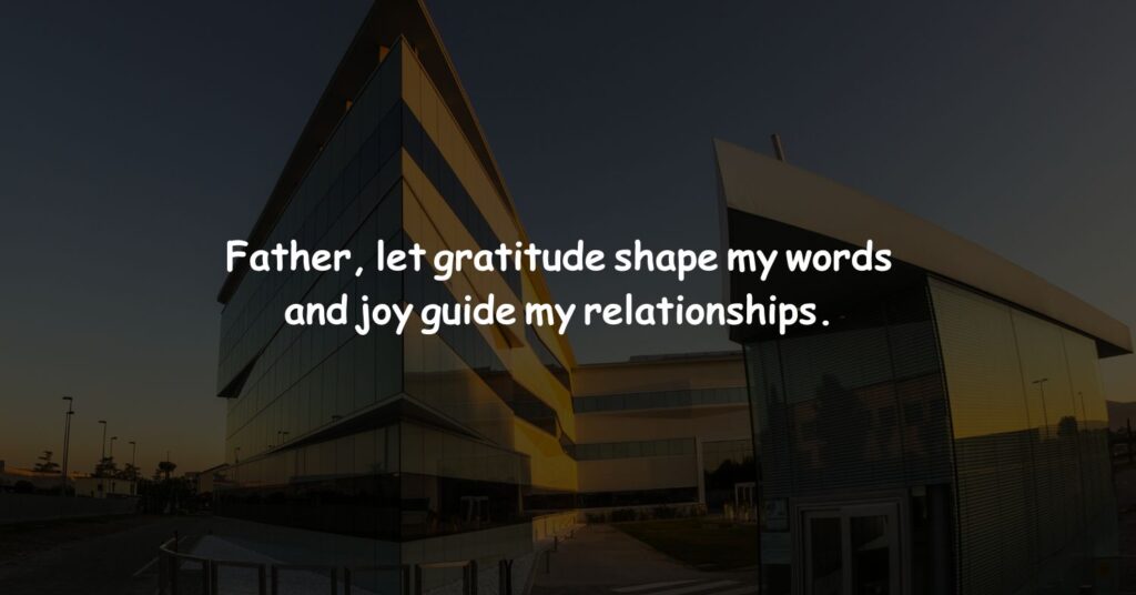 Prayers of Gratitude and Joy