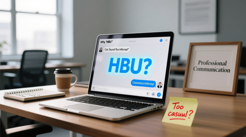 Why “HBU” Can Sound Too Informal
