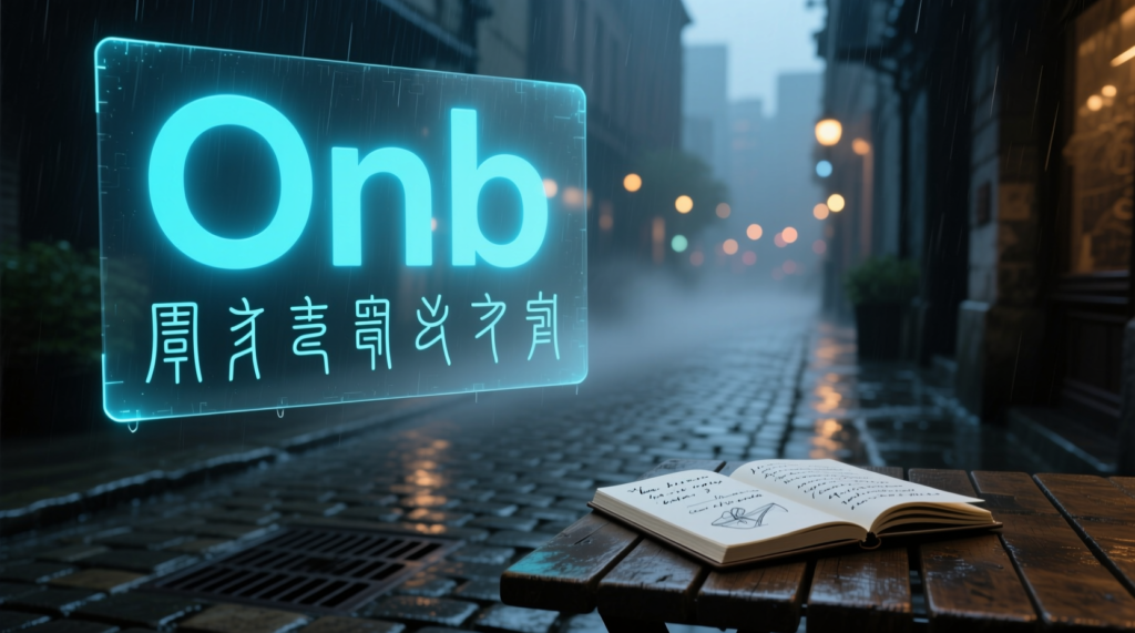 onb Meaning in text